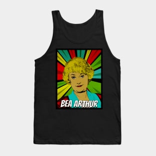 Bea Arthur Golden Girls Pop Art Design // Fan Art Tank Top